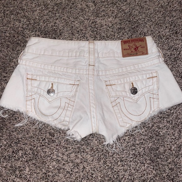 True religion shorts joey cut off size 26 - Picture 2 of 4